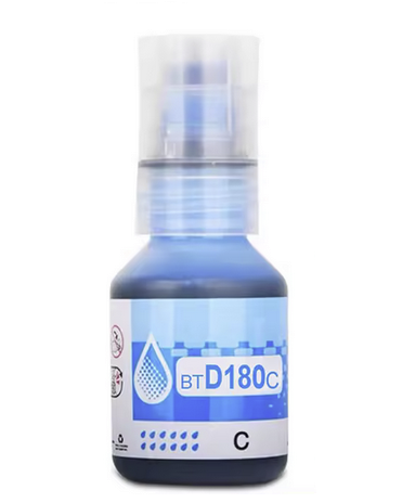 Brother Compatible BTD180C Cyan Ink Bottle